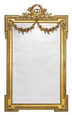 A Salon Mirror, - Furniture, Porcelain, Sculpture and Works of Art
