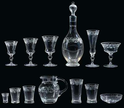 A Set of Glasses by Lobmeyr, - Mobili e Antiquariato