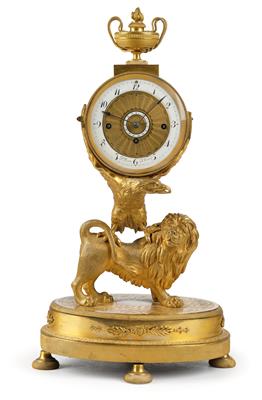 An Empire Period Bronze Mantel Clock from Vienna - Mobili e Antiquariato