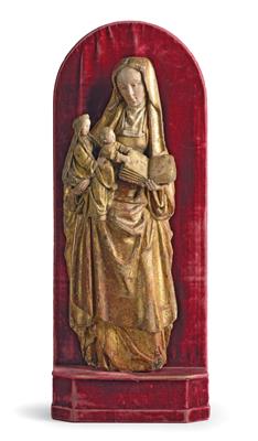 Madonna and Child with Saint Anne, - Furniture, Porcelain, Sculpture and Works of Art