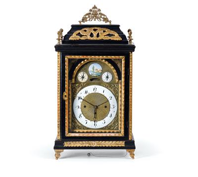 A Baroque Bracket Clock (‘Stockuhr’) - Asian Art, Works of Art and Furniture
