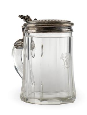 A Glass Tankard, - Asian Art, Works of Art and Furniture