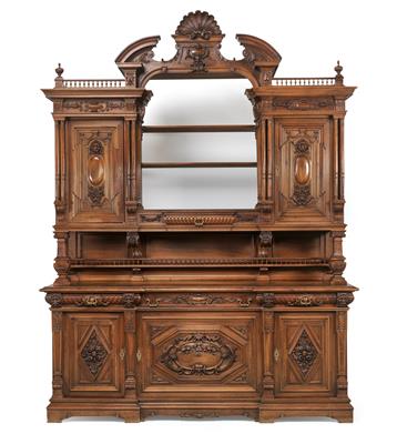 A Large Historicist Dining Room Sideboard, - Starožitnosti