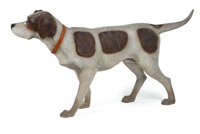 A Hunting Dog, Johann Maresch, Aussig on the Elbe, Late 19th Century - Asian Art, Works of Art and Furniture