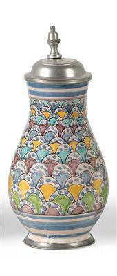 A Small Pear-Shaped Stein (Birnkrug), Gmunden, Second Half of the 18th Century - Antiquariato e mobili