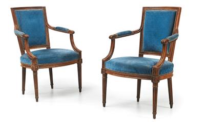 A Pair of Armchairs, - Asian Art, Works of Art and Furniture