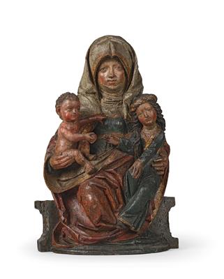 Madonna and Child with Saint Anne, - Works of Art