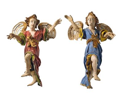 Two Renaissance Angels, - Starožitnosti