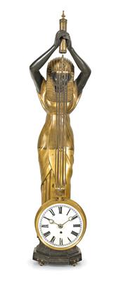 An Oversized “Mysterieuse” Longcase Clock - Starožitnosti