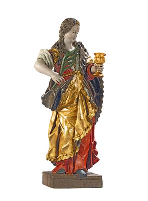 Workshop of Hans Waldburger (c. 1570 Innsbruck - 1630 Salzburg), Saint Barbara, - Antiquariato