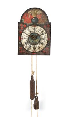 A Baroque iron clock - Asiatics, Works of Art and furniture