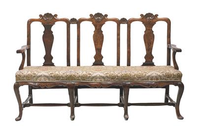 A Baroque settee, - Nábytek