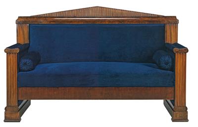 A Biedermeier settee, - Mobili