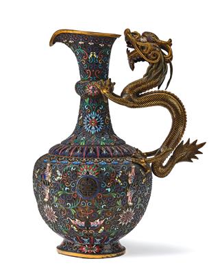 Champlevé jug, China, 19th century, - Nábytek