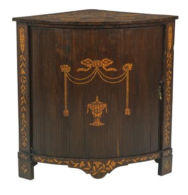 A Louis XVI corner cabinet from Holland, - Nábytek