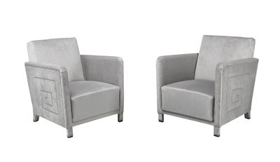A pair of Art Deco armchairs, - Nábytek