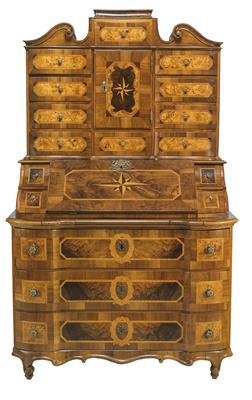 A tabernacle writing cabinet, - Mobili