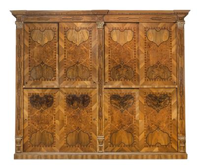 An unusually large cabinet in Baroque style, - Nábytek