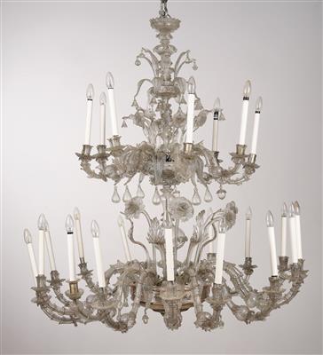 A Venetian chandelier, - Asiatics, Works of Art and furniture