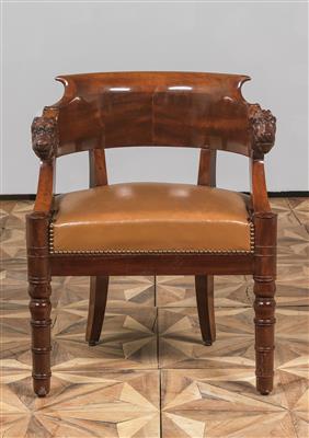 An Unusual French Empire Armchair, - L’Art de Vivre