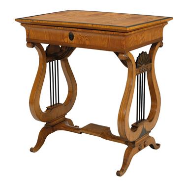 A Biedermeier Sewing Table, - Starožitnosti