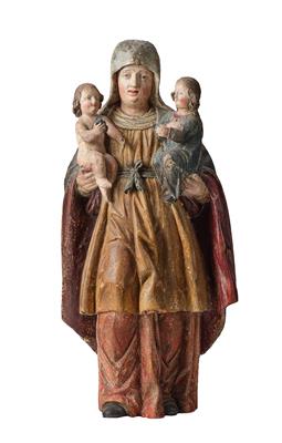 Madonna and Child with Saint Anne, - Starožitnosti