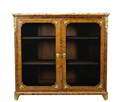 A French Library Cabinet, - Starožitnosti