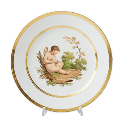 A Plate from Paris, - Starožitnosti