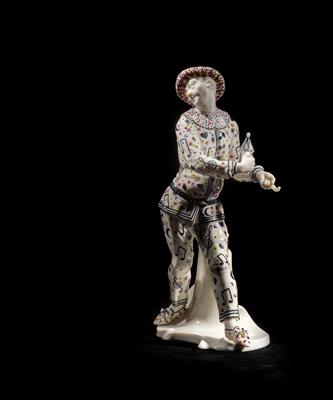 PIERROT - FRANCK SOBIER, Nysmphenburg, - Furniture; Works of Art; Glas and Porcelain