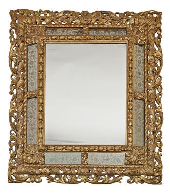 A Renaissance-Style Wall Mirror, Italy, - Starožitnosti