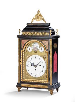 A Baroque Bracket Clock (‘Stockuhr’), - Starožitnosti a nábytek