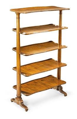 A Biedermeier Shelf, (from a Viennese Collection) - Starožitnosti a nábytek