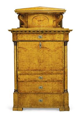 A Biedermeier Secretary Desk, (from a Viennese Collection) - Antiques & Furniture