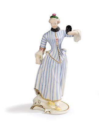 Columbine from the Commedia dell'Arte, Nymphenburg, 20th Century, (from a Viennese Collection) - Antiques & Furniture