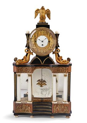 An Empire Commode Clock “Jacquemart”, - Anitiquariato e mobili