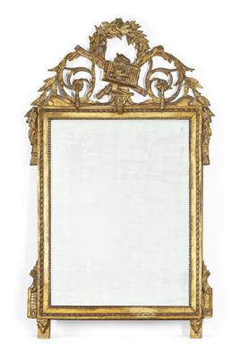 A Large Louis XVI Wall Mirror, - Anitiquariato e mobili