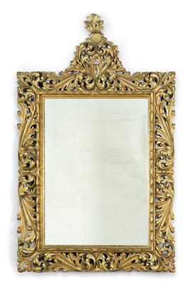 A Large Wall Mirror, - Antiques & Furniture