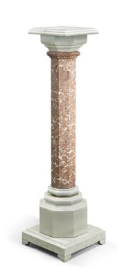 A Half-Height Marble Column, - Starožitnosti a nábytek