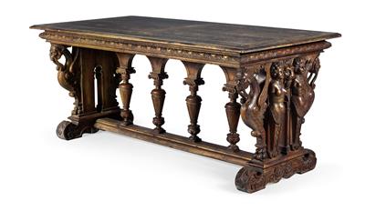 A Historicist Salon Table, - Starožitnosti a nábytek