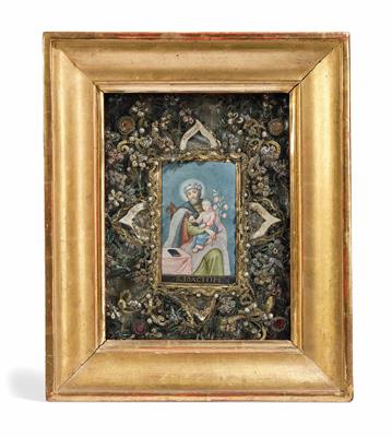 A Devotional Folk-Art Image of St. Joachim, - Antiques & Furniture