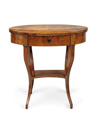 An Oval Biedermeier Table, (from a Viennese Collection) - Antiques & Furniture