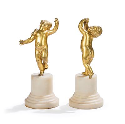 A Pair of Putti, - Anitiquariato e mobili