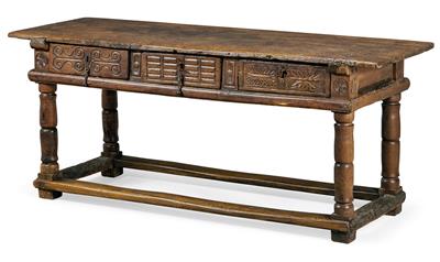 A Renaissance Refectory Table, - Anitiquariato e mobili