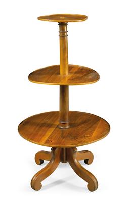 A Round Étagère Table, (from a Viennese Collection) - Anitiquariato e mobili