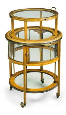 An Unusual, Round Bar Table, (from a Viennese Collection) - Antiques & Furniture