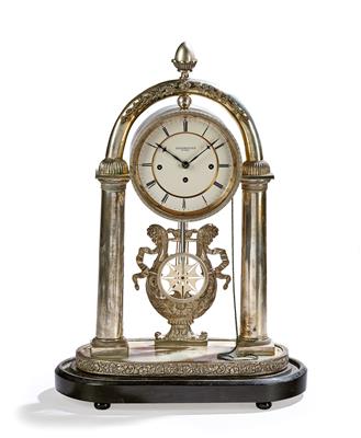 A Late Biedermeier Anniversary Clock “Effenberger in Wien”, - Starožitnosti a nábytek