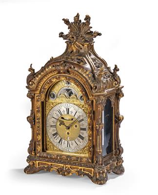 A Baroque Bracket Clock (‘Stockuhr’) from Vienna, “Antoni Schmidt Wienn”, 1726-65 - Starožitnosti a nábytek