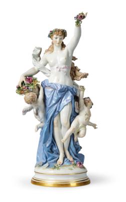 “Flora” Meissen, Second Half of the 19th Century, - Mobili e anitiquariato, vetri e porcellane