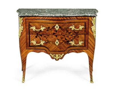 A French Salon Chest of Drawers, - Furniture, Works of Art, Glass & Porcelain