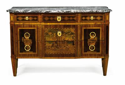 A French Salon Chest of Drawers, - Mobili e anitiquariato, vetri e porcellane